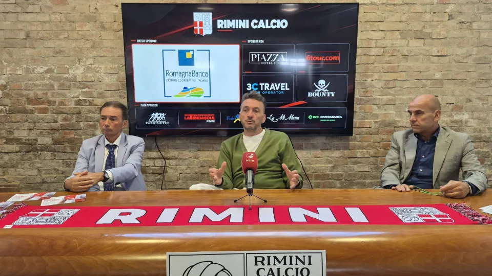 La presentazione del match sponsor RomagnaBanca