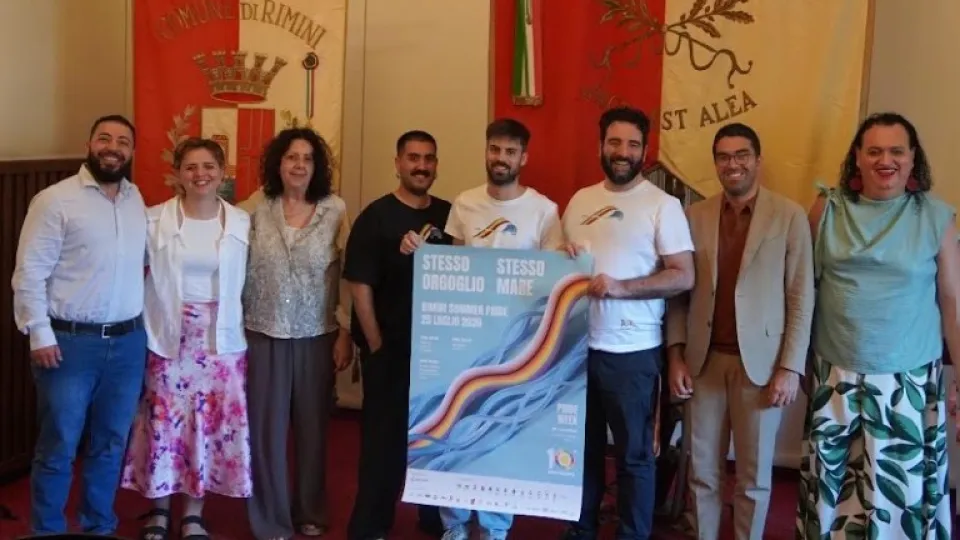 la presentazione del Rimini Summer Pride