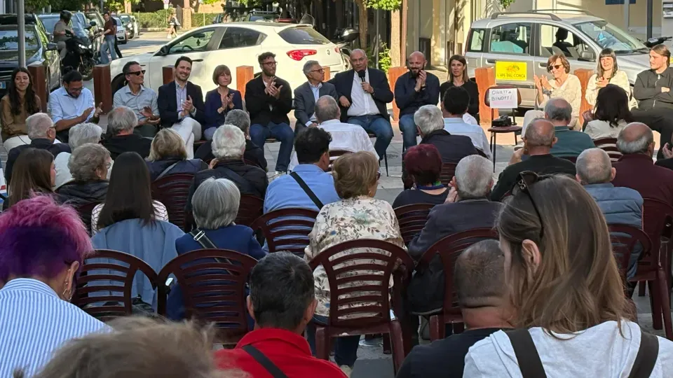 la presentazione della lista Morciano di Tutti