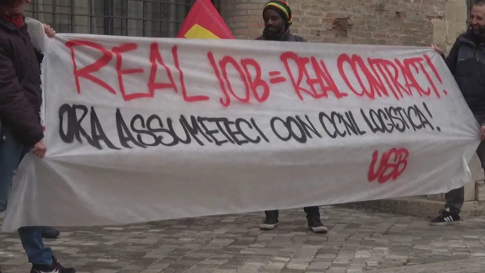 la protesta dei rider