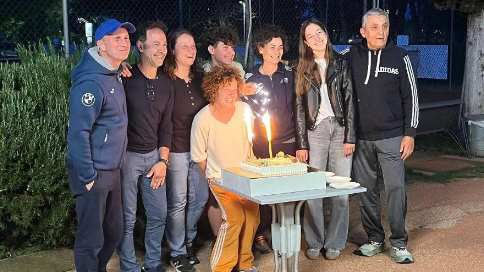 La recente festa di compleanno del Circolo Tennis Venustas