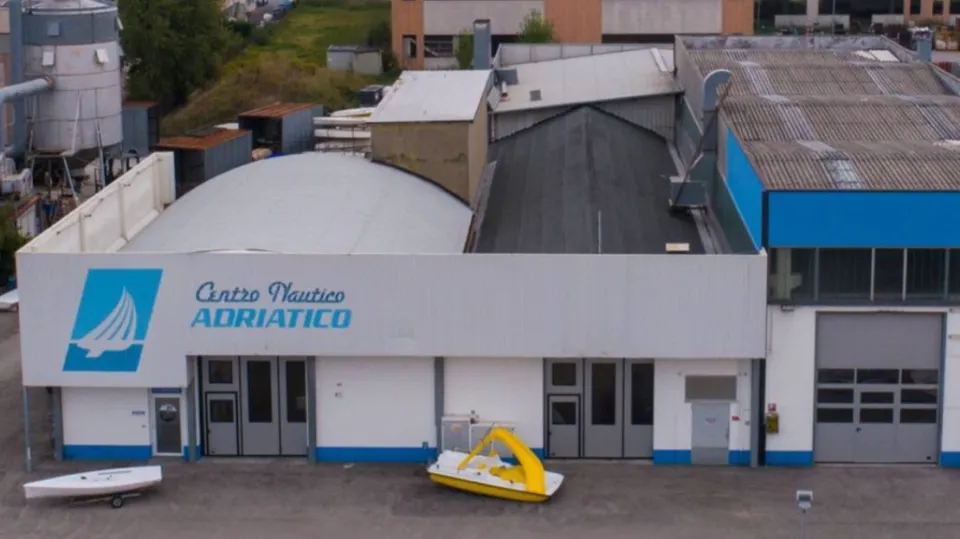 La sede del Centro Nautico Adriatico