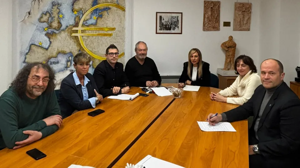 La Senatrice Spinelli coi sindacati sammarinesi