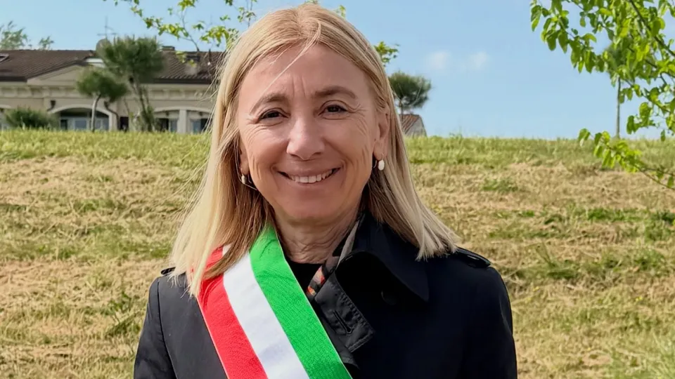 La sindaca di Cattolica, Franca Foronchi