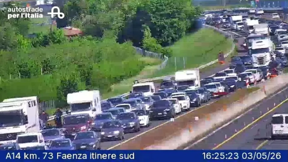 la situazione nel faentino (da autostrade.it)