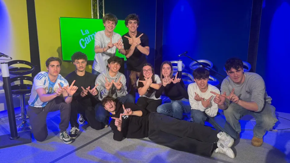 La squadra del Liceo Scientifico Paritario 