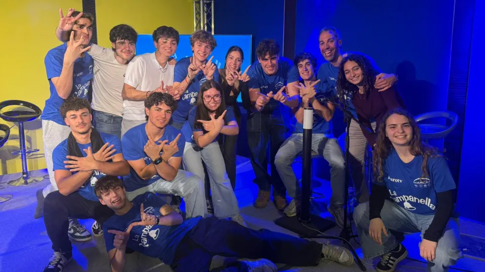 La squadra del Liceo Scientifico Paritario 
