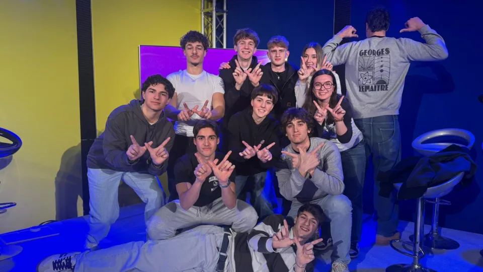 La squadra del Liceo Scientifico Paritario 