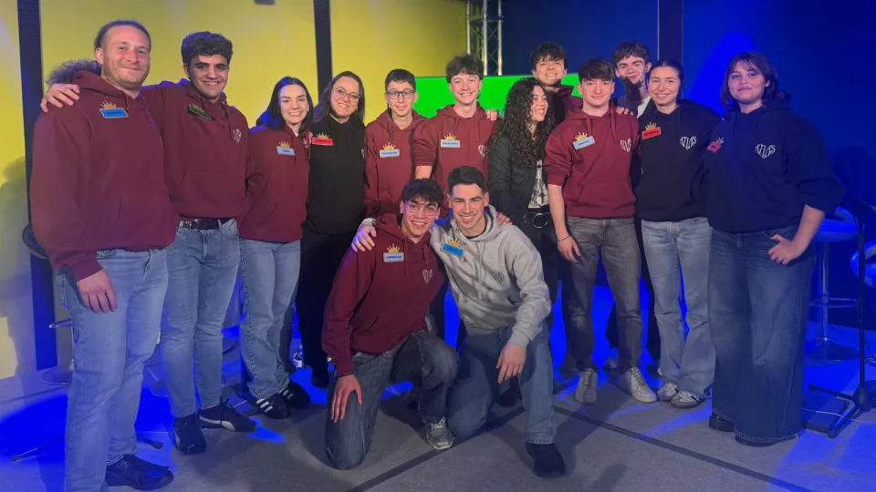 La squadra della Scuola Secondaria Superiore di San Marino