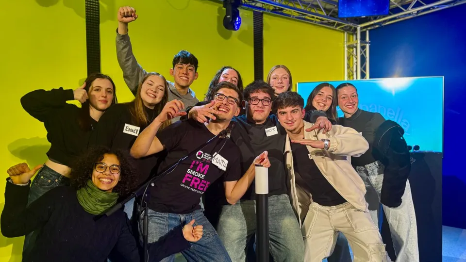 La squadra dell'IPSEOA 