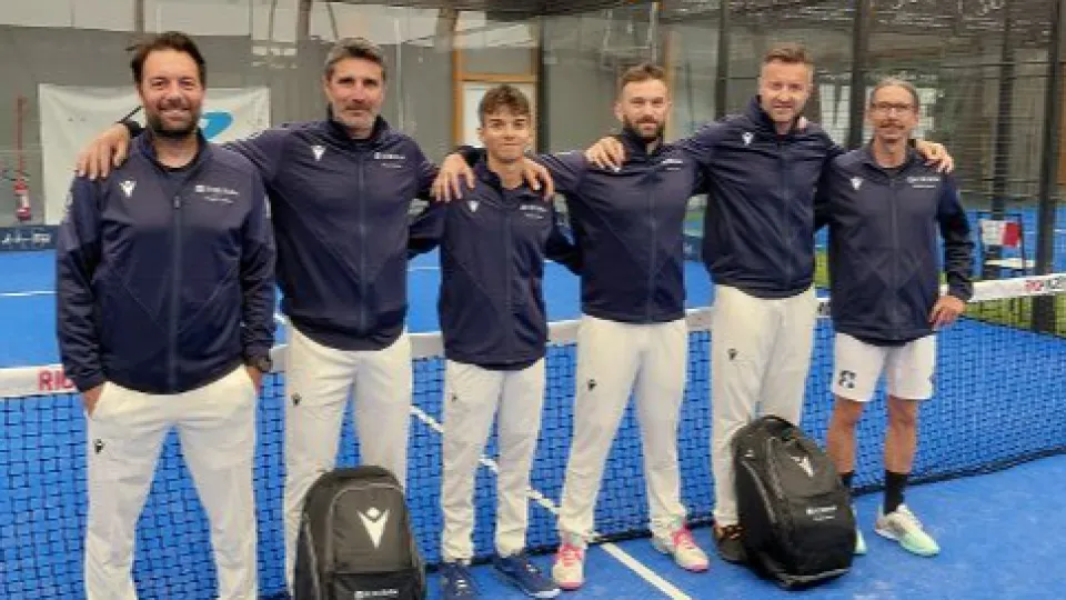 La squadra di D1 di padel del Tennis Club Viserba