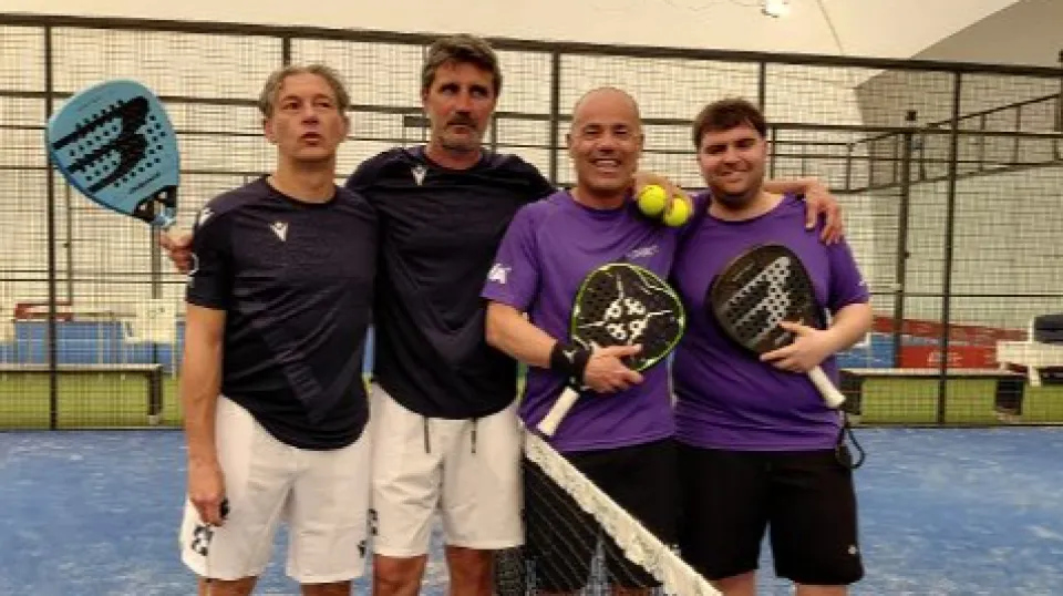 La squadra di serie D di Padel del Tennis Club Viserba