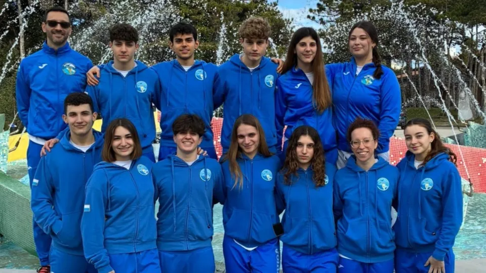 La squadra sammarinese a Lignano Sabbiadoro