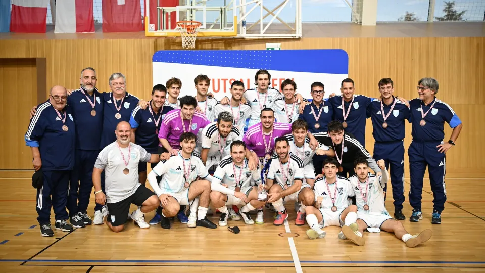 La squadra sammarinese (©FutsalWeek)