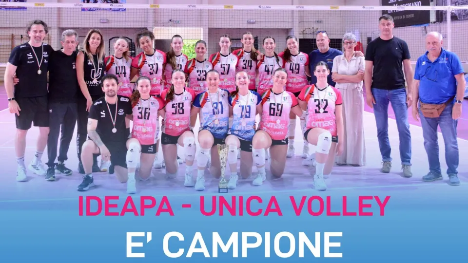 La squadra Under 16 di Unica Volley