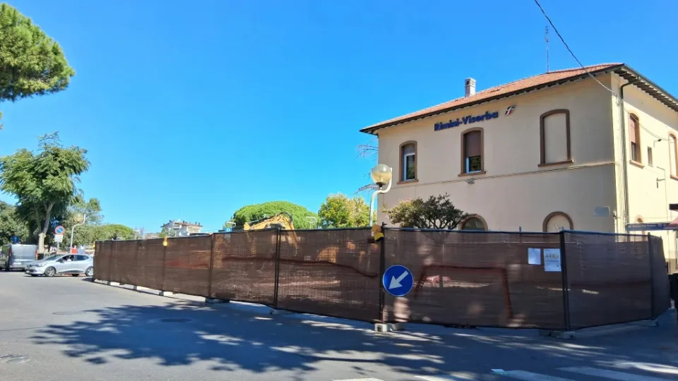 la stazione di Viserba