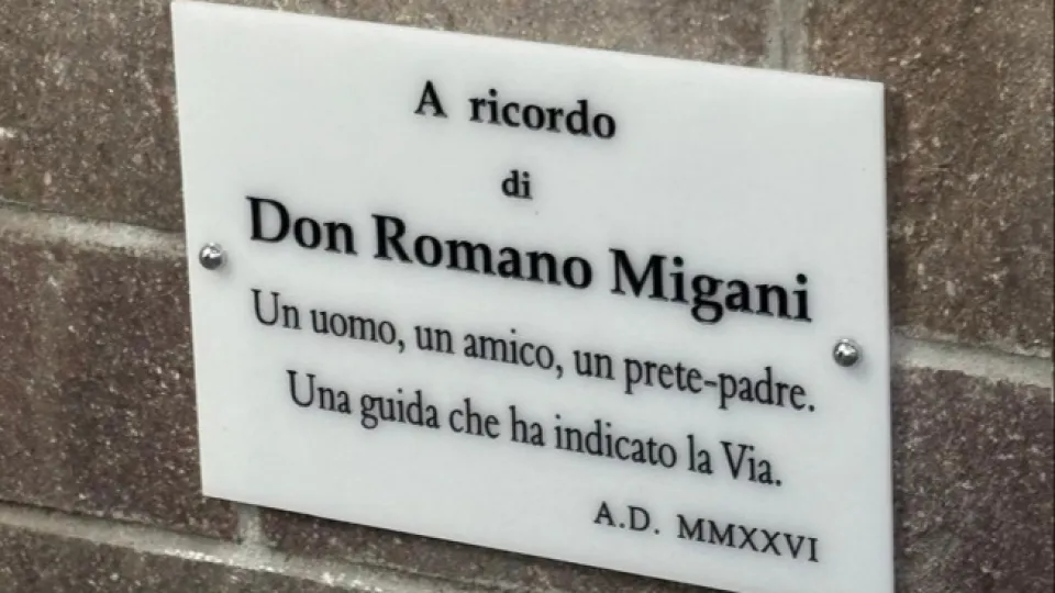la targa commemorativa