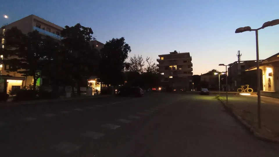 la zona davanti al bike park