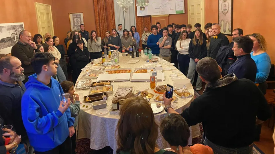 L'accoglienza dei ragazzi di Portsmouth