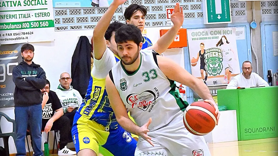L'ala dei Villanova Tigers Alberto Rossi (Foto @Alfio Sgroi)