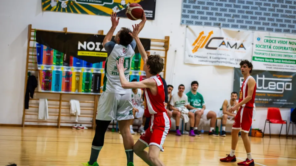 L'ala dei Villanova Tigers Filippo Di Giacomo (Foto ©Daniele Racis)