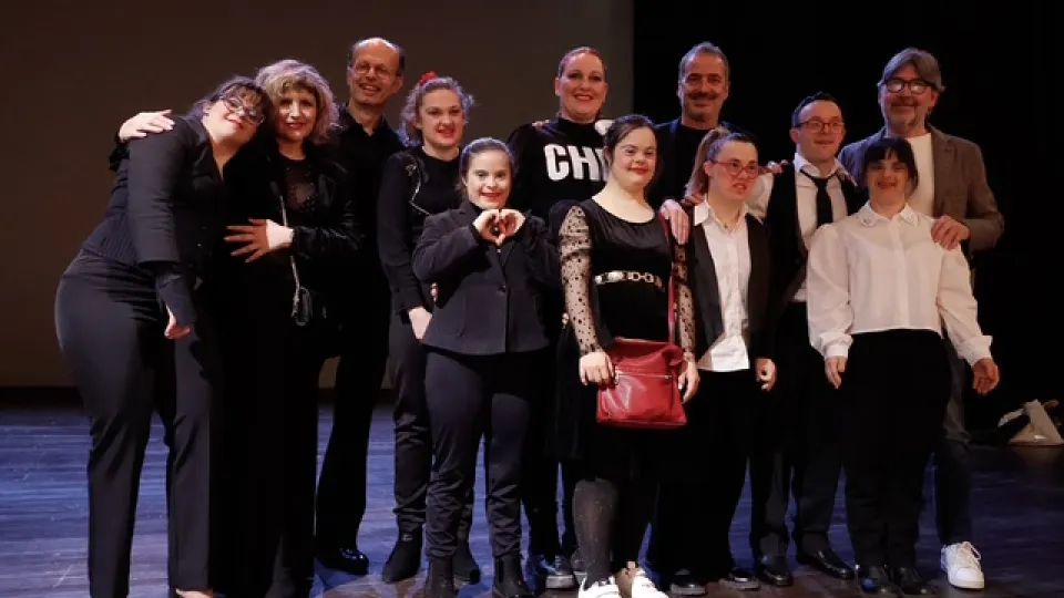 L'apertura della serata con i ragazzi della Federazione Sammarinese Sport Speciali – Special Olympics