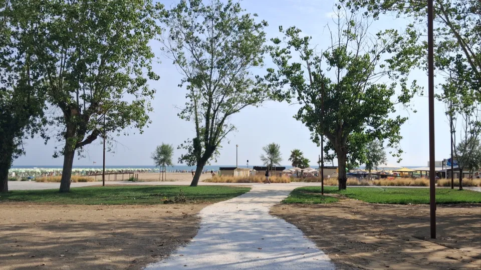 l'area dell'ex colonia Enel