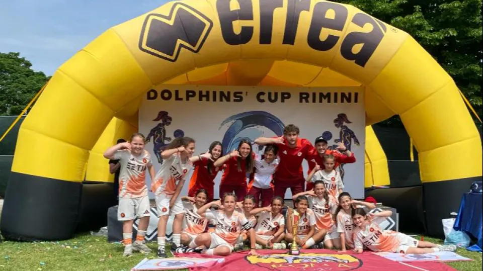 L’AS Roma, vincitrice dell'edizione 2025