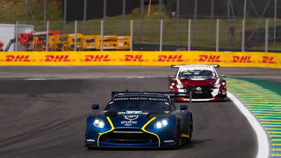 L'Aston Martin di Mattia Drudi