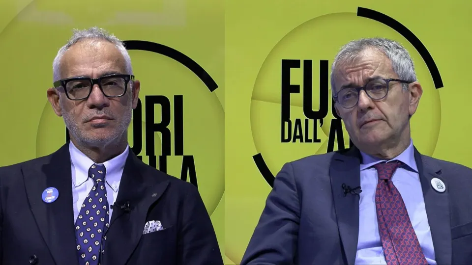 l'avvocato Alessandro Sarti e il magistrato Stefano Celli