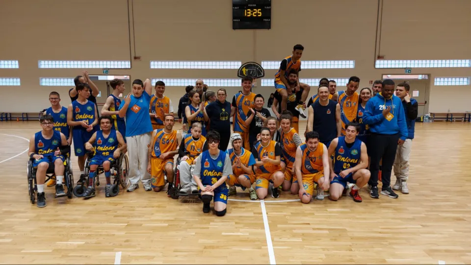 Le due squadre insieme