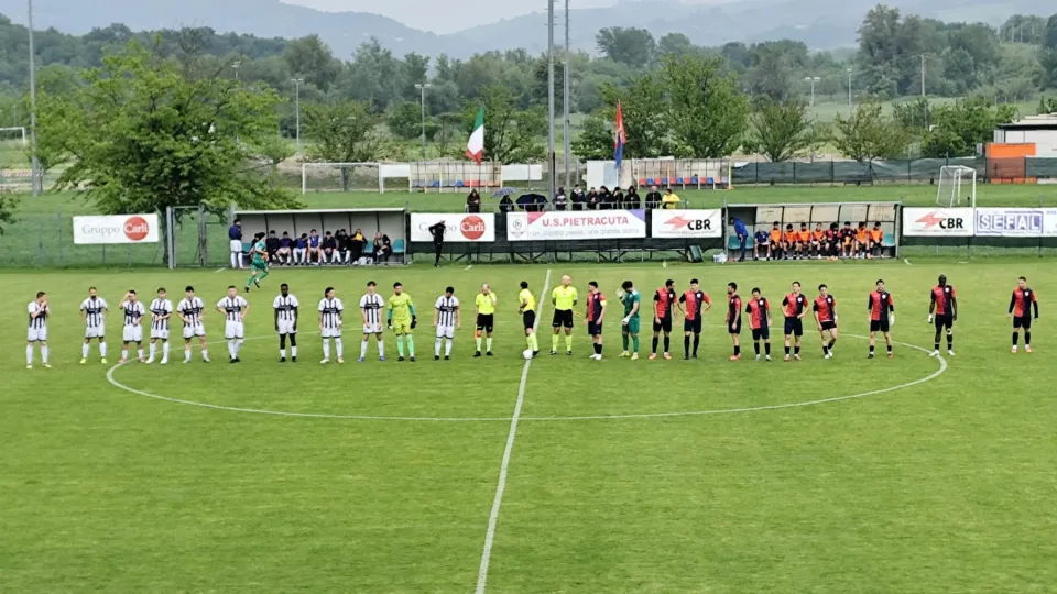le squadre in campo