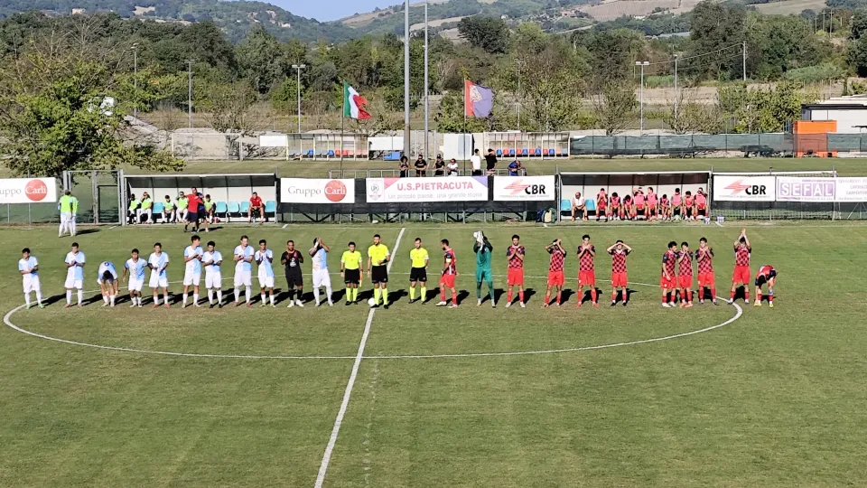 Le squadre in campo