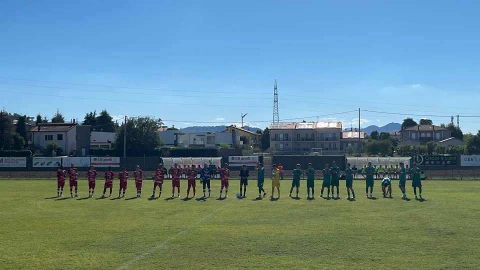 Le squadre in campo