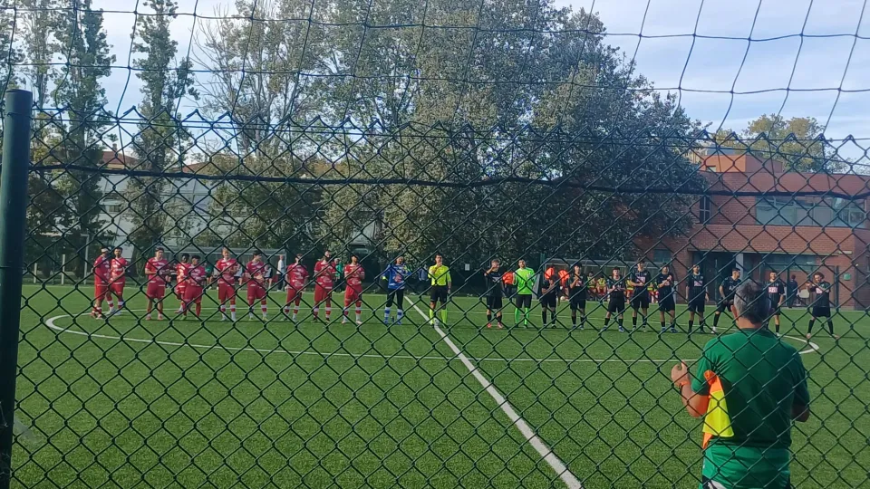 Le squadre in campo