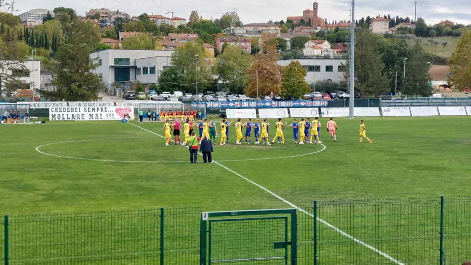 Le squadre in campo