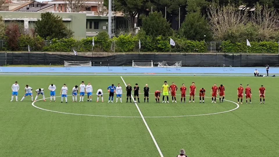 le squadre in campo