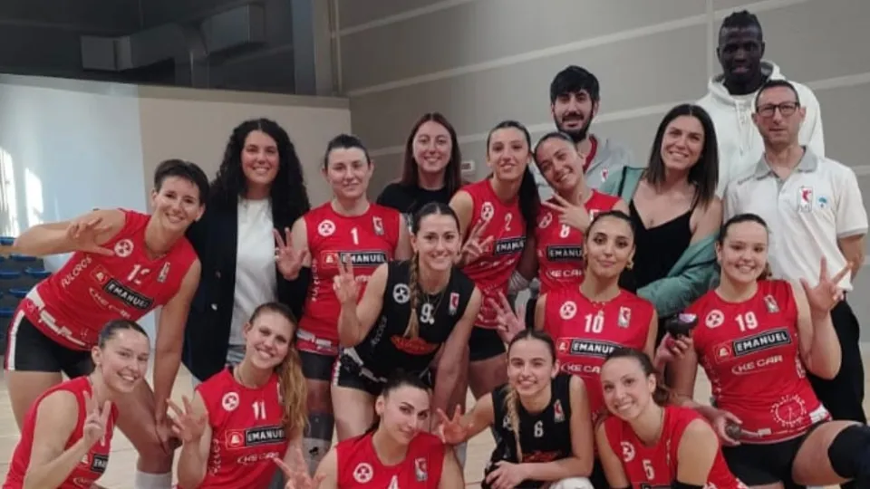 L'Emanuel Riviera  VTR Rimini festeggia la vittoria