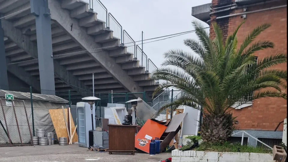 L'esterno dell'impianto