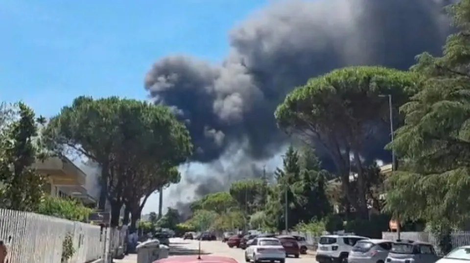 l'incendio
