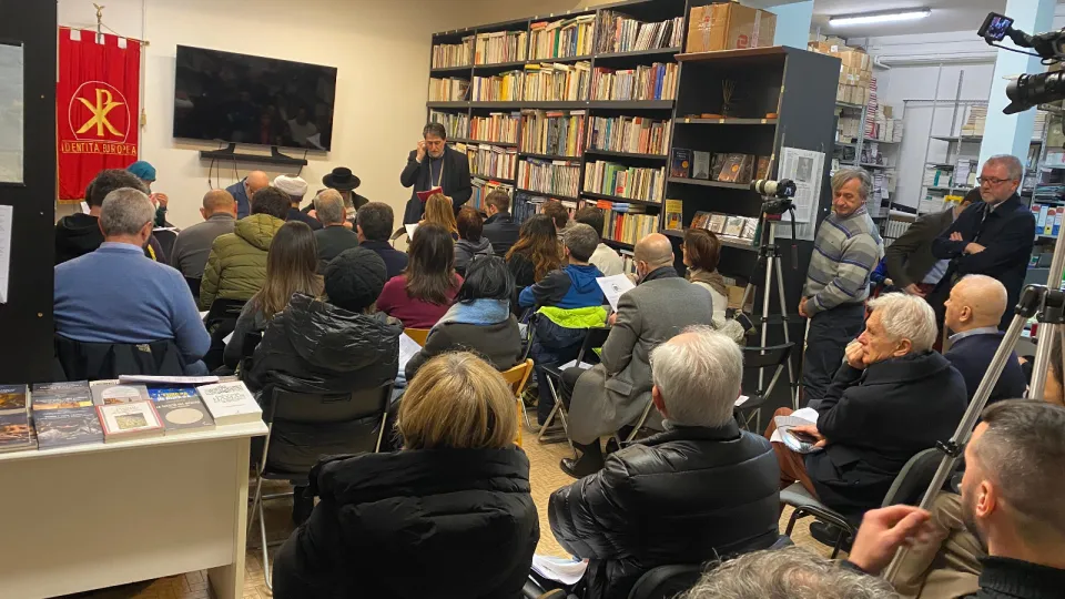 l'incontro alla sede di Identità Europea