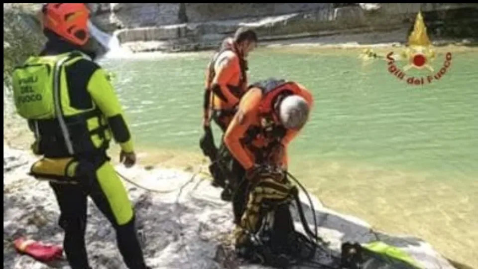 L'intervento dei Vigili del Fuoco