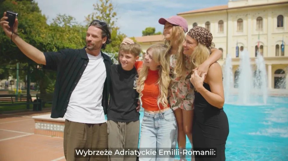 lo spot girato in riviera