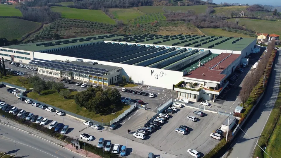 lo stabilimento di Poggio Torriana