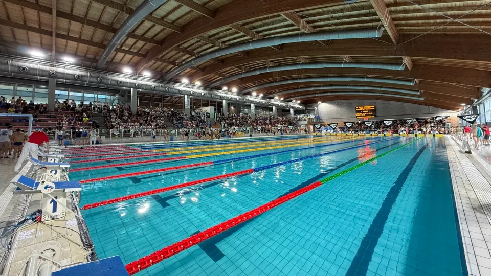 Lo Stadio del Nuoto di Riccione