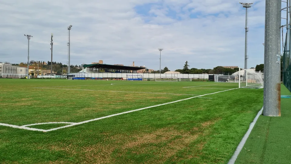lo stadio Mazzola di Santarcangelo