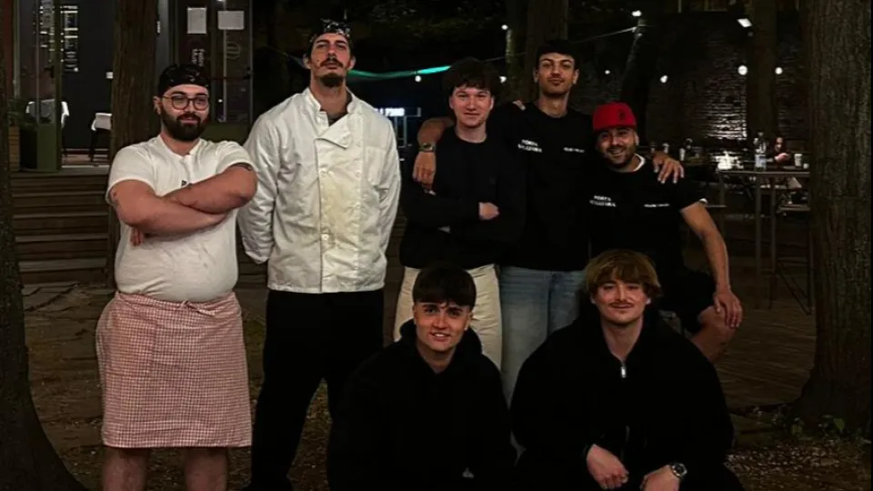 Lo staff del locale