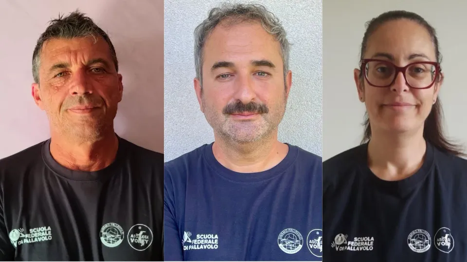 Lo staff dell'Idea Volley 2026/2027