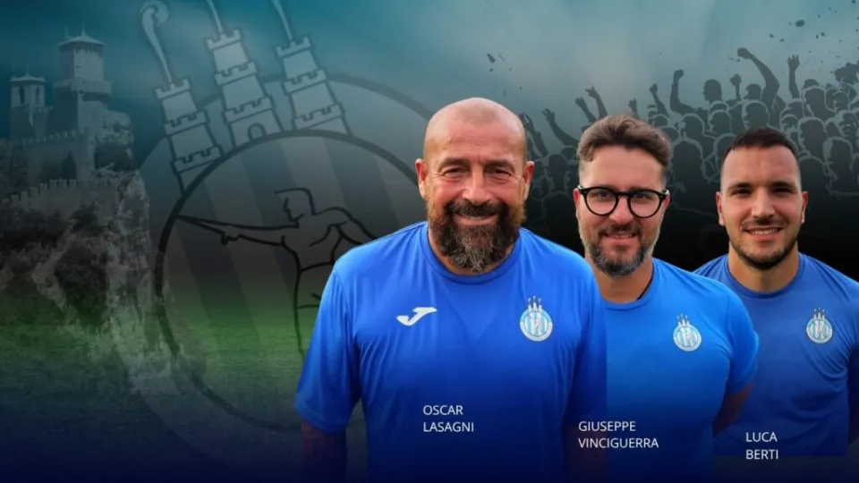 Lo staff tecnico del San Marino
