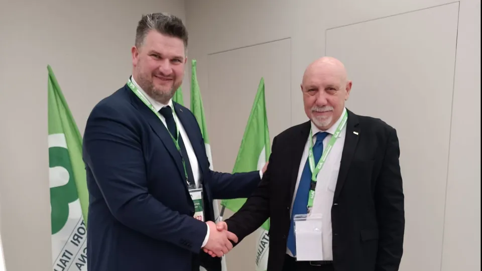 Lorenzo Falcioni con Danilo Misirocchi